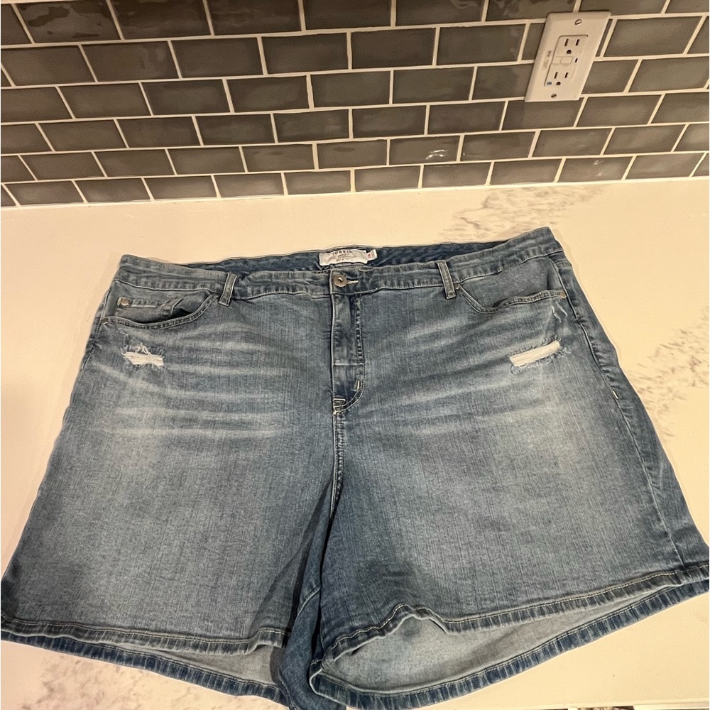 Torrid Women’s Distressed Jean Shorts
